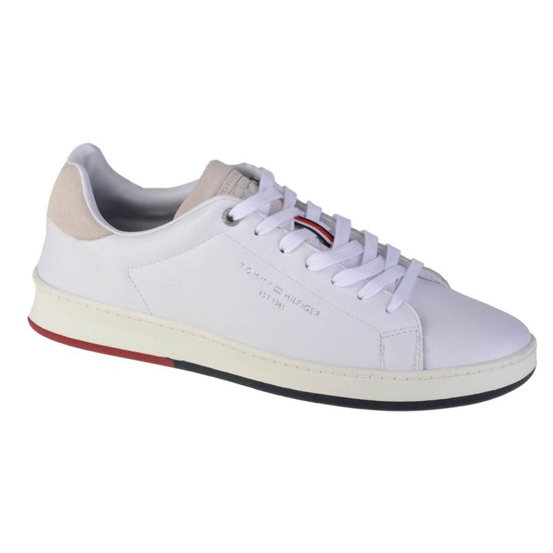 Tommy Hilfiger Retro Tennis Cupsole M FM0FM03726-YBR blanco Tommy Hilfiger Retro Tennis Cupsole M FM0FM03726-YBR blanco