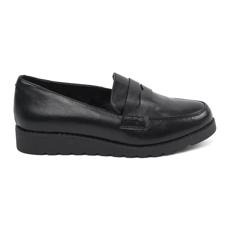 La.Fi zapatos negros clasicos