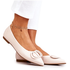 PS1 Bailarina De Cuero En Spitz J. Beżowe Rachelle beige PS1 Bailarina De Cuero En Spitz J. Beżowe Rachelle beige