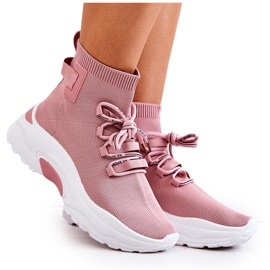 Calcetines Deportivos Mujer Rosa KeSports rosado