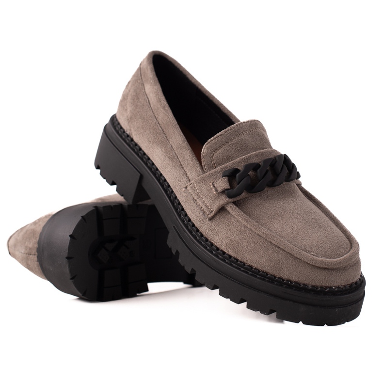 Mocasín LA.FI ante gris negro