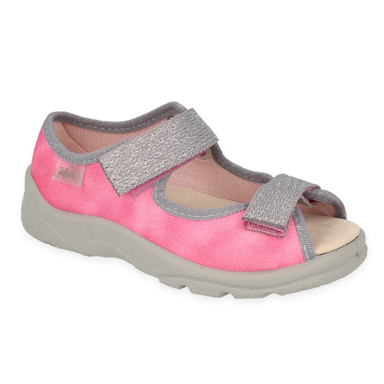 Zapatos befado niño 869X161 rosado plata