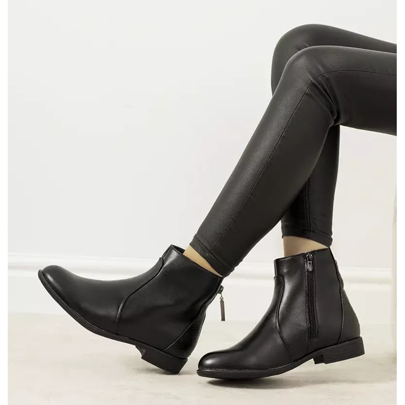 Botas negras de mujer de Barros negro Botas negras de mujer de Barros negro