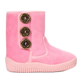 Botas infantiles rosa Lilu rosado