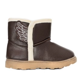 Botas infantiles Wings marrón
