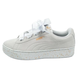 Puma Vikky Plataforma Cinta W 366815 02 gris