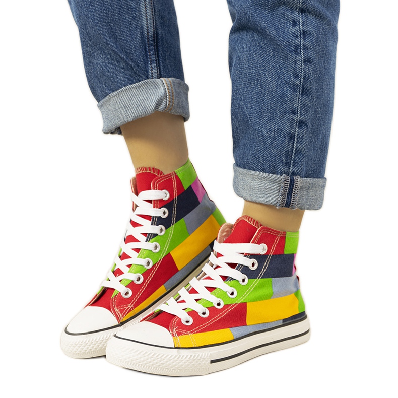 Tenis Gabby coloridos rojo Tenis Gabby coloridos rojo