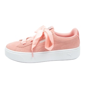 Puma Vikky Cinta apilada SW 369731 01 rosado plata