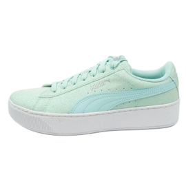 Puma Vikky Plataforma Glitz W 366856 06 verde