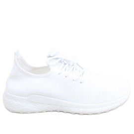 Querro White calcetines zapatillas deportivas blanco Querro White calcetines zapatillas deportivas blanco