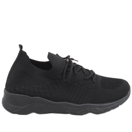 Deportivas calcetín Tutto Allblack negro