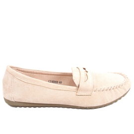 Mocasines mujer Rello Beige