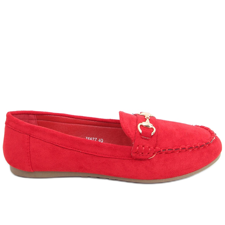 Mocasines mujer Hesso Rojo