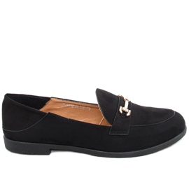 Mocasines mujer Juss Black negro
