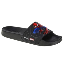 Zapatillas Adidas Adilette Shower Slides Spiderman Jr FZ1716 negro
