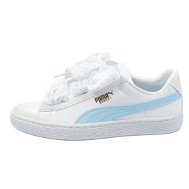 Puma Basket Corazón Estrellas W 367820 01 blanco azul