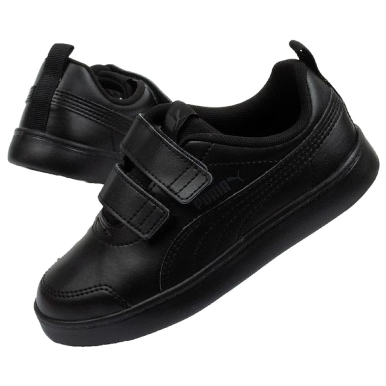 Puma Courtflex Infants Jr 371544 06 negro