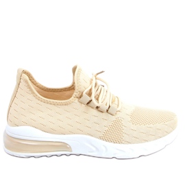 Deportiva calcetín Kessi Beige