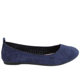 Bailarinas caladas Ameli Navy azul marino