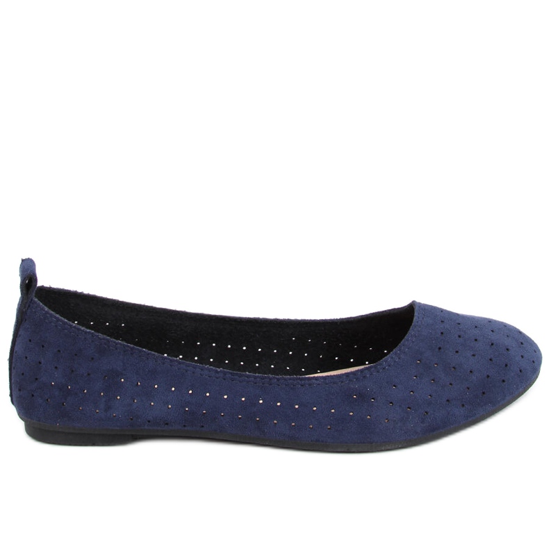 Bailarinas caladas Ameli Navy azul marino