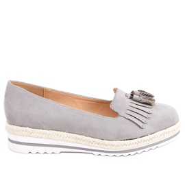 Mocasines y alpargatas de mujer Hilma Gris
