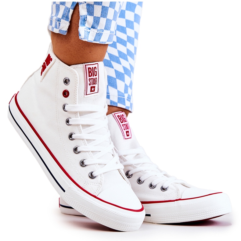 Zapatillas Altas Big Star JJ274127 Blanco