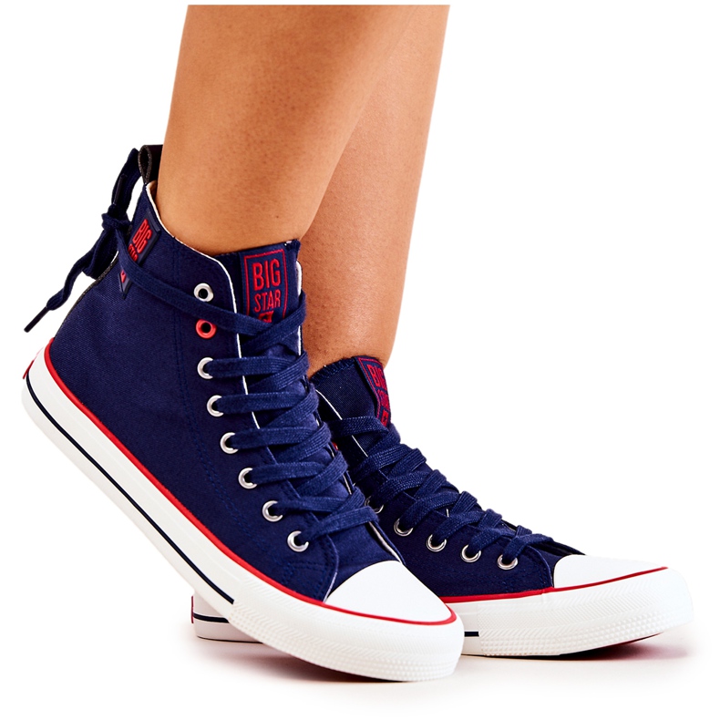 Zapatillas Altas Big Star JJ274125 Azul Marino