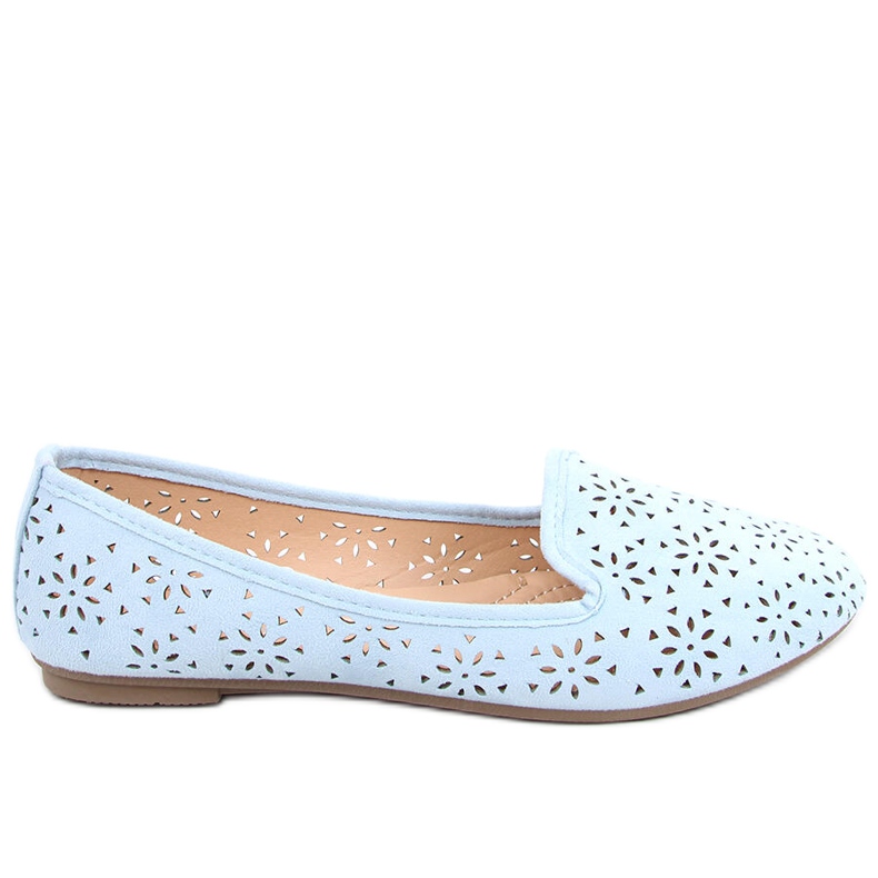 Señores calados Fanny Blue azul