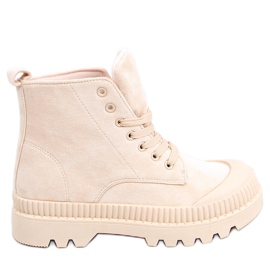 Zapatillas trekking tobilleras Bibi Beige