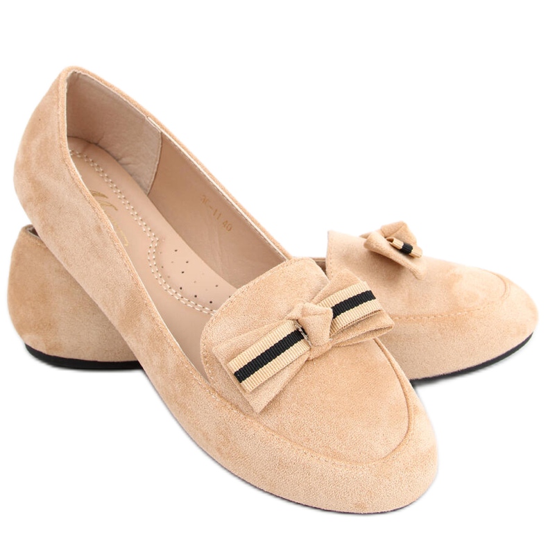 Mocasines mujer Maren Albaricoque beige