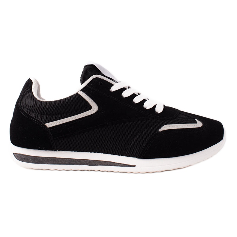 TRENDI Zapatos deportivos ligeros negro