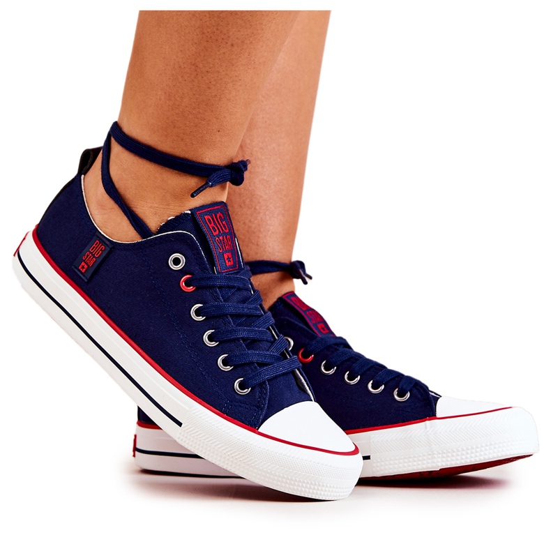 Sneakers Mujer Big Star JJ274121 Azul marino