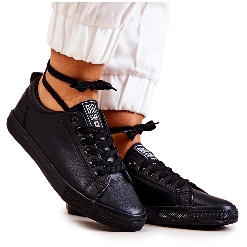 Deportivas Piel Big Star JJ274312 Negro