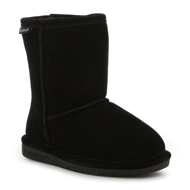 BearPaw Emma Youth 608Y Black Ii zapatos de invierno negro