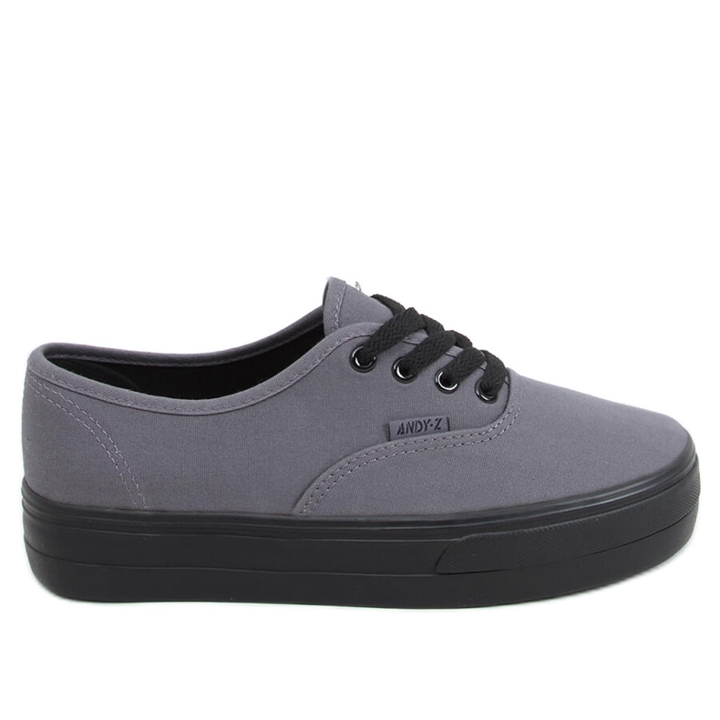Deportivas suela alta Donau DK.GRAY gris