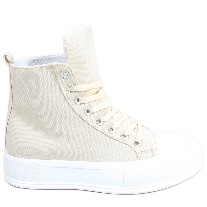 Botines Kenya Beige de lona