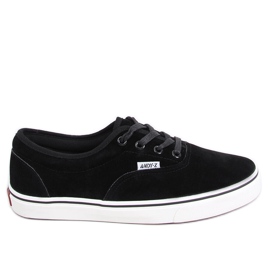 Lovis Zapatillas deportivas de ante negro para mujer