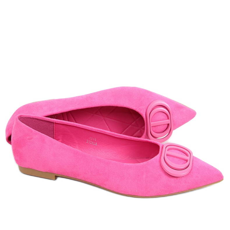 Bailarinas Arte Fushia almendra rosado