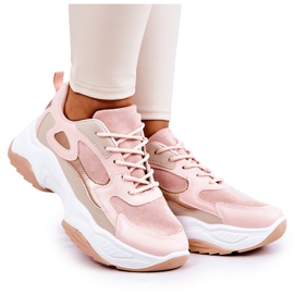 PS1 Deportivas Sneakers Rosa Retroque rosado