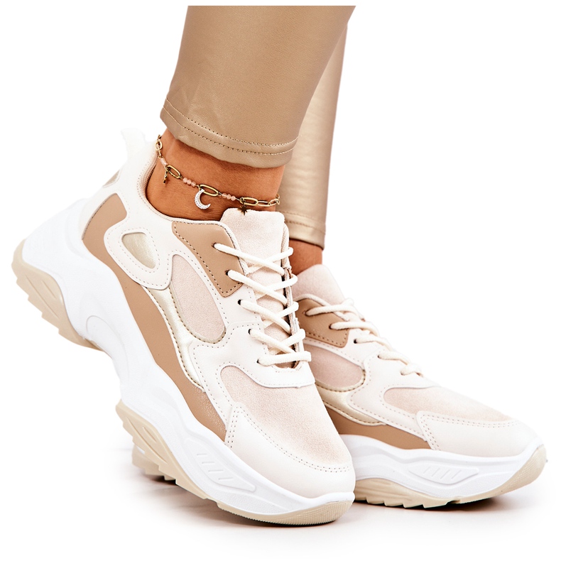 PS1 Deportivas Deportivas Beige Retroque PS1 Deportivas Deportivas Beige Retroque