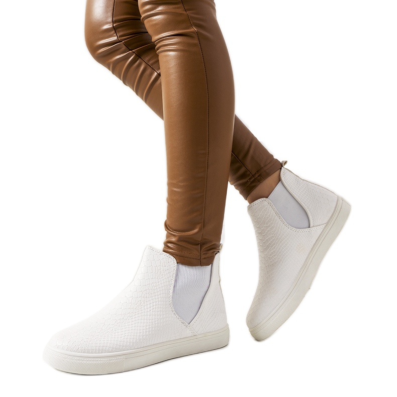 Deportivas blancas de mujer Avelaine blanco