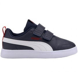 Puma Courtflex v2 V PS Jr 371543 01 negro