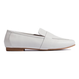 La.Fi Mocasines zapatos blancos clásicos
