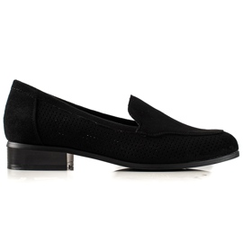 Vinceza Zapatos ante calados negro