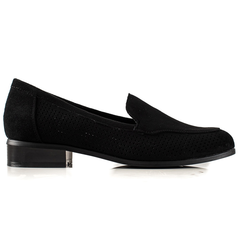 Vinceza Zapatos ante calados negro