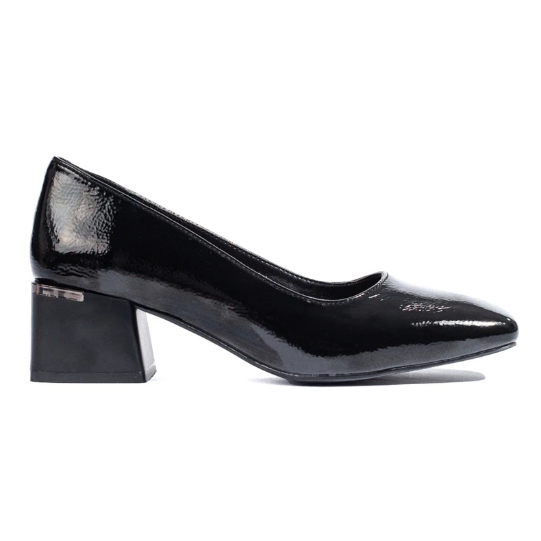 Bombas con estilo tacones altos La.Fi negro