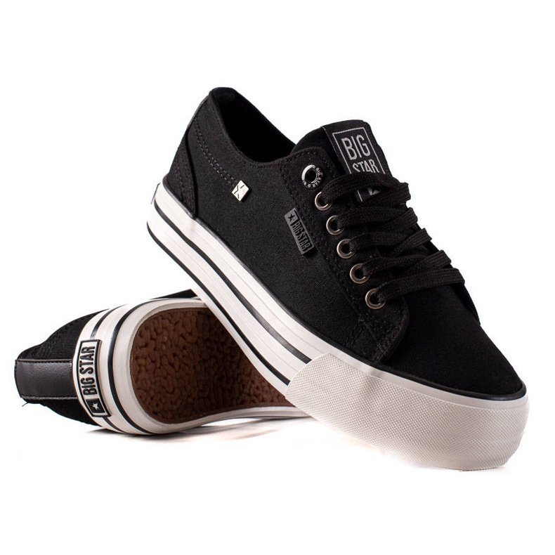 Zapatillas deportivas Big Star para mujer HH274056 negro