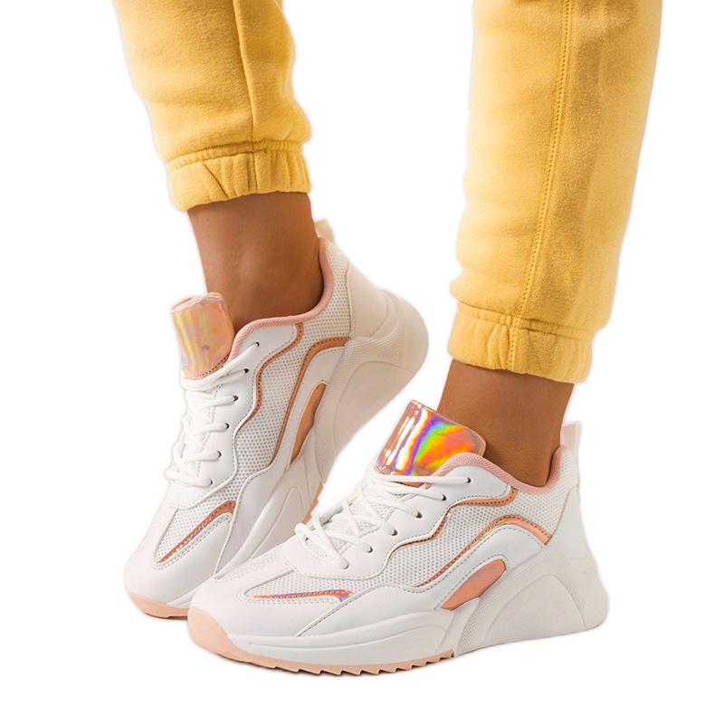 Zapatillas holográficas blancas Ingram blanco