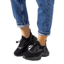 Zapatillas Barnes negras negro