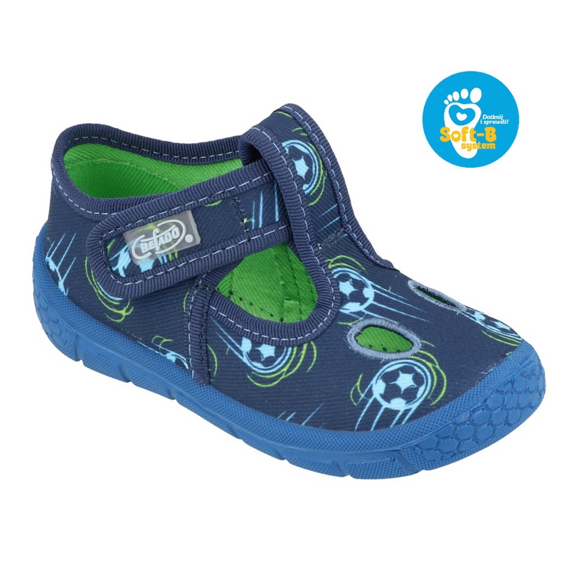 Calzado infantil befado 533P015 azul verde